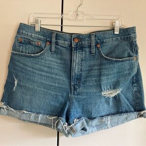 *SOLD* Madewell High Rise Jean Shorts